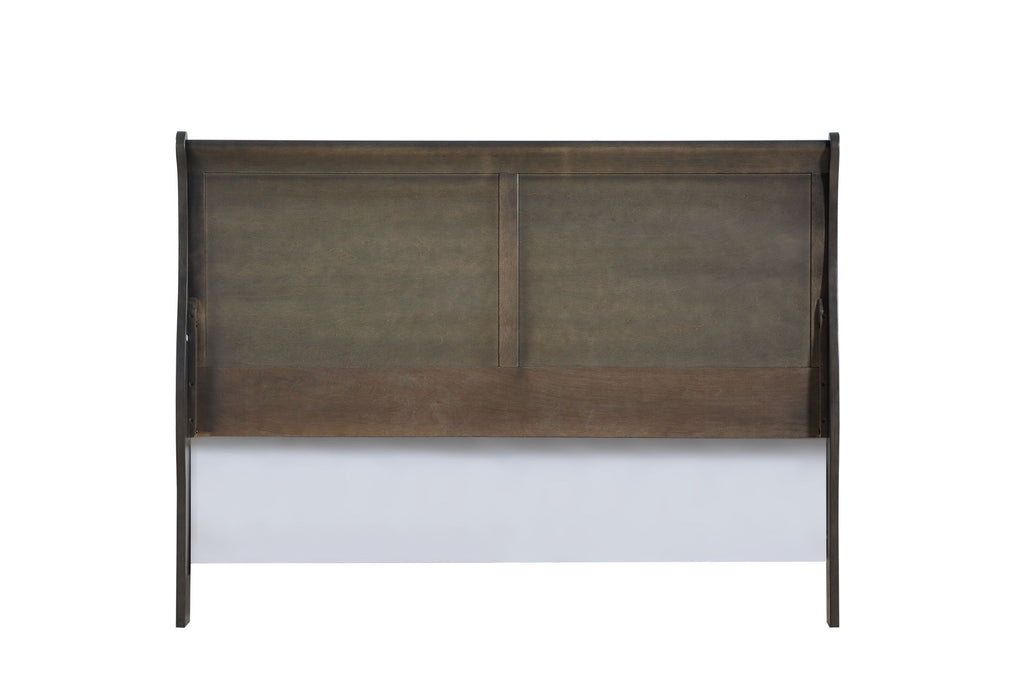 Louis Philippe - Sleigh Style Bed