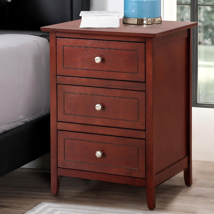 Daniel - 3 Drawer Nightstand