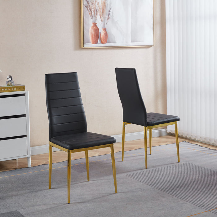 Golden Leg Dining Chair (Set of 4)