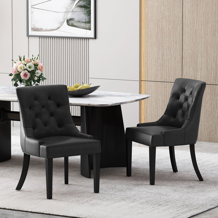 Cheney - Contemporary Dining Chair Tufted Upholstery (Set of 2)