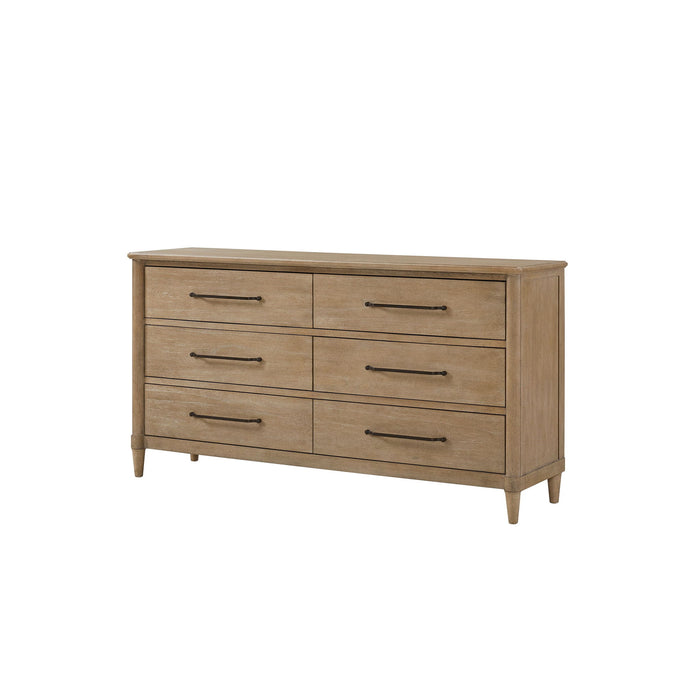 Casual 6 Drawer Dresser - Sand