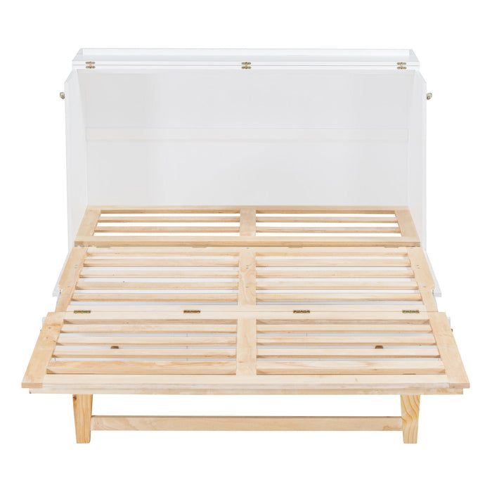 Murphy Bed With Large Drawers, Space Saving Design